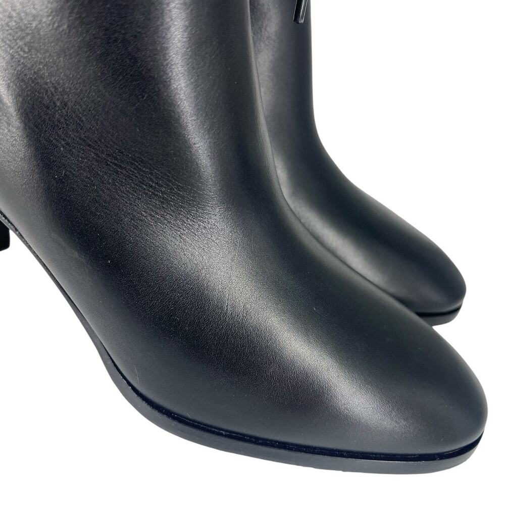 Gucci GG Shearling Leather Fold Over Ankle Boots Nero 37.5 - Picture 10 of 16